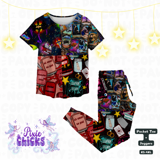 PREORDER "Cozy Bookish Mom Collection" Two-piece Lounge Set