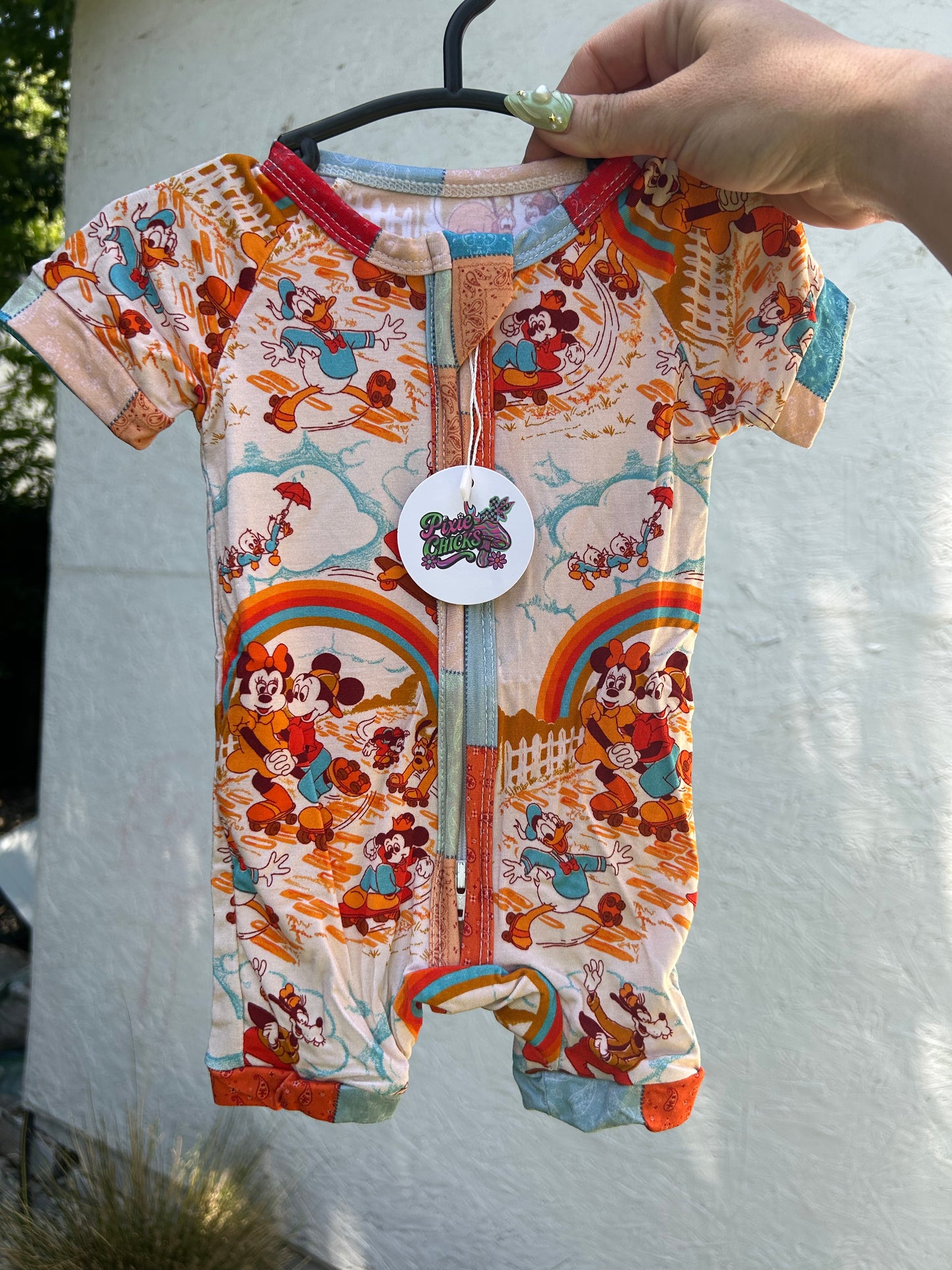 In The Clouds - Bamboo Shortie - RTS