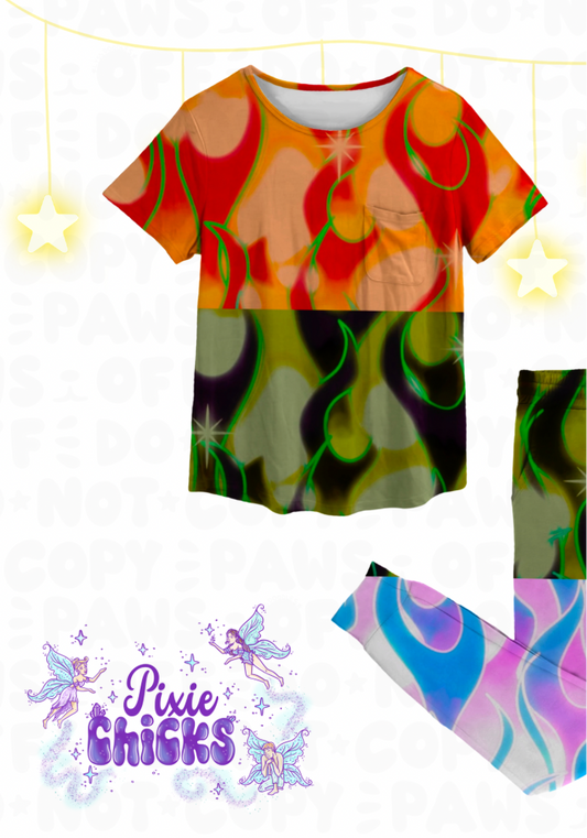 PREORDER "Twin Flame Collection" Pocket Tee