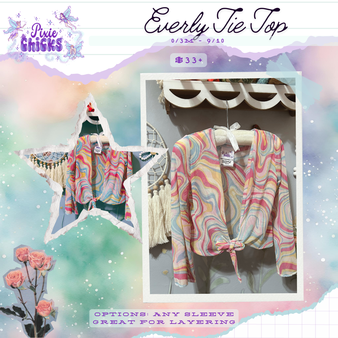 Everly Tie Top