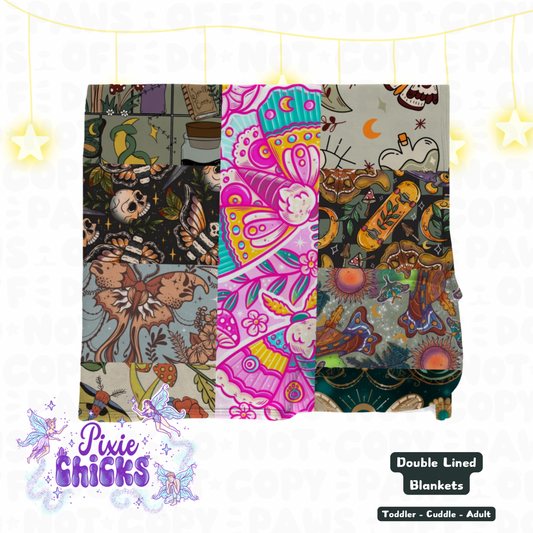 PREORDER "Moth Collection" Blankets