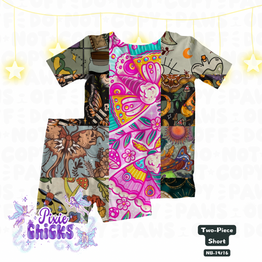 PREORDER "Moth Collection" Two-piece Short