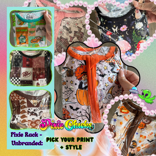 Pixie Rack Bamboo - Pick Your Print!