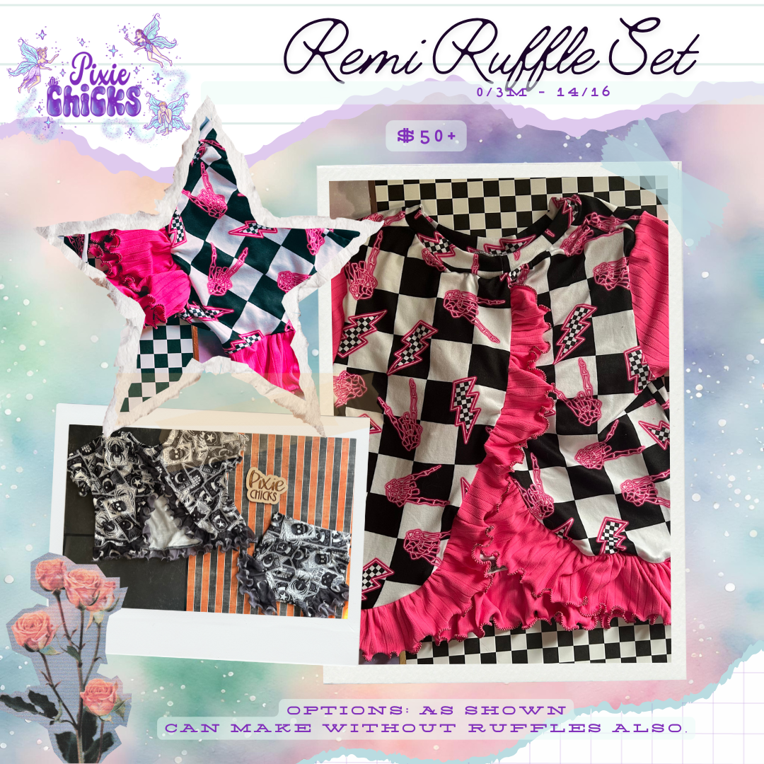 Remi Ruffle Set