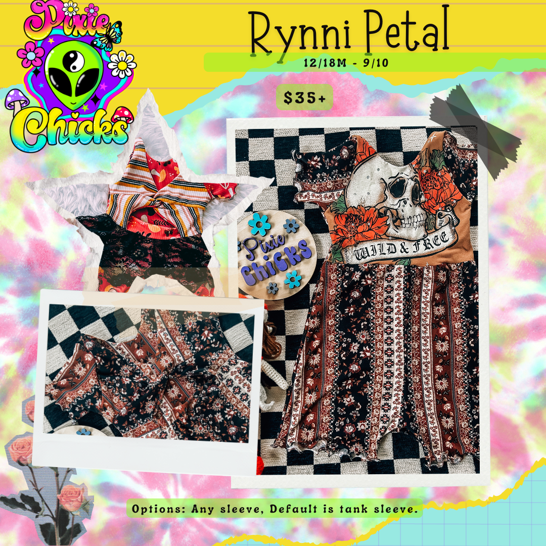 Rynni Petal Romper/Dress
