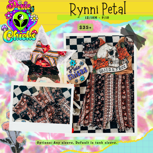 Rynni Petal Romper/Dress