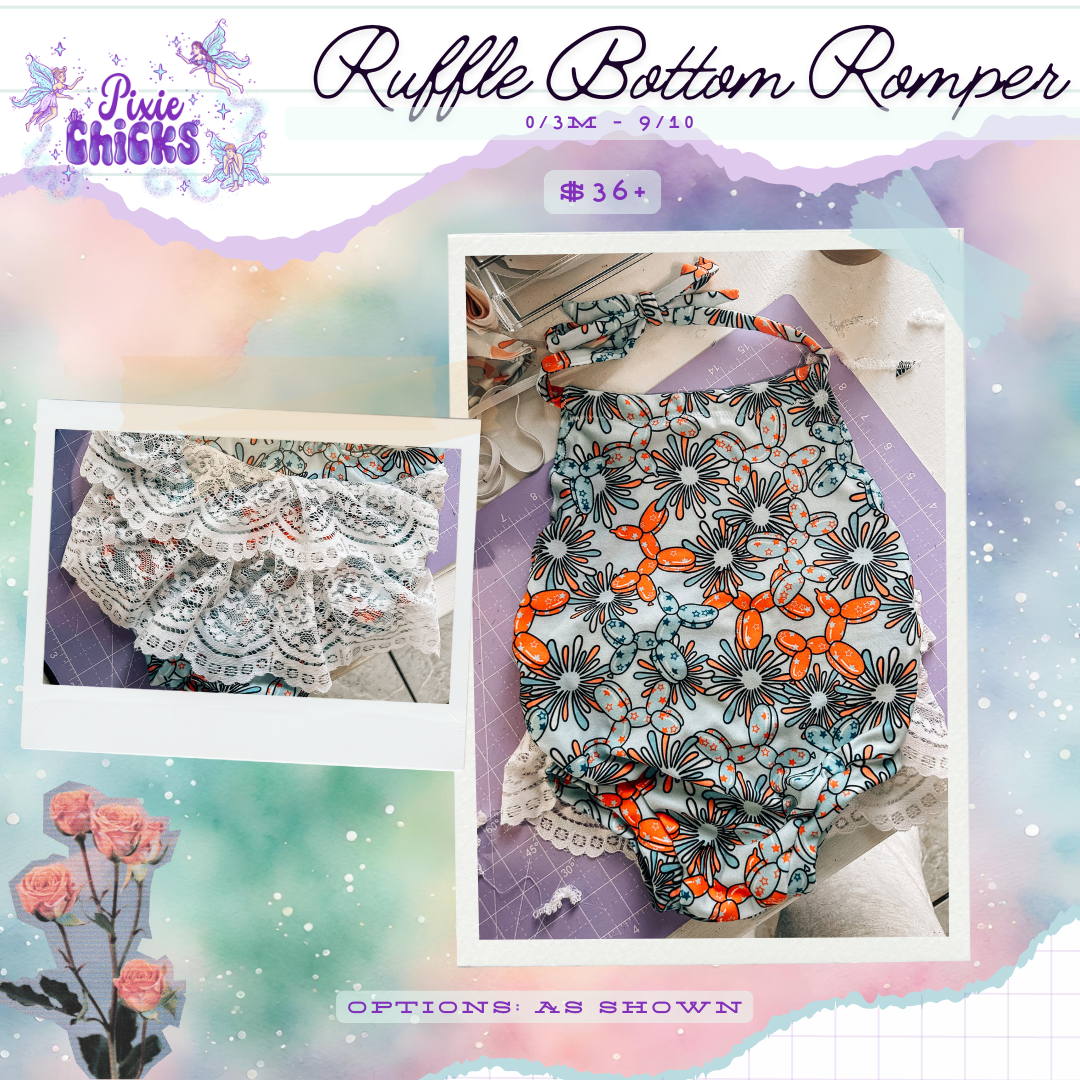 Ruffle Bum Romper
