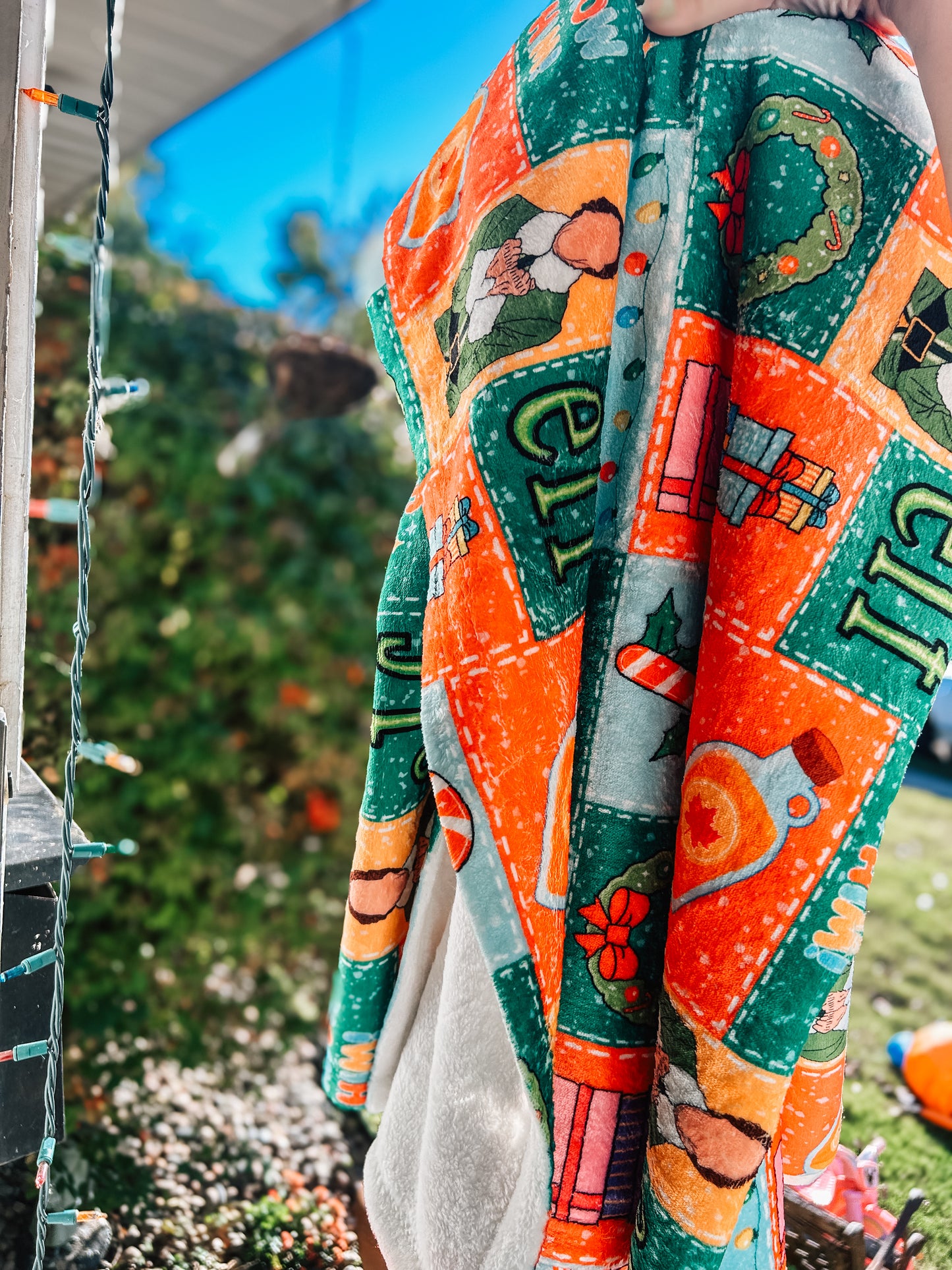 Custom Minky Blanket