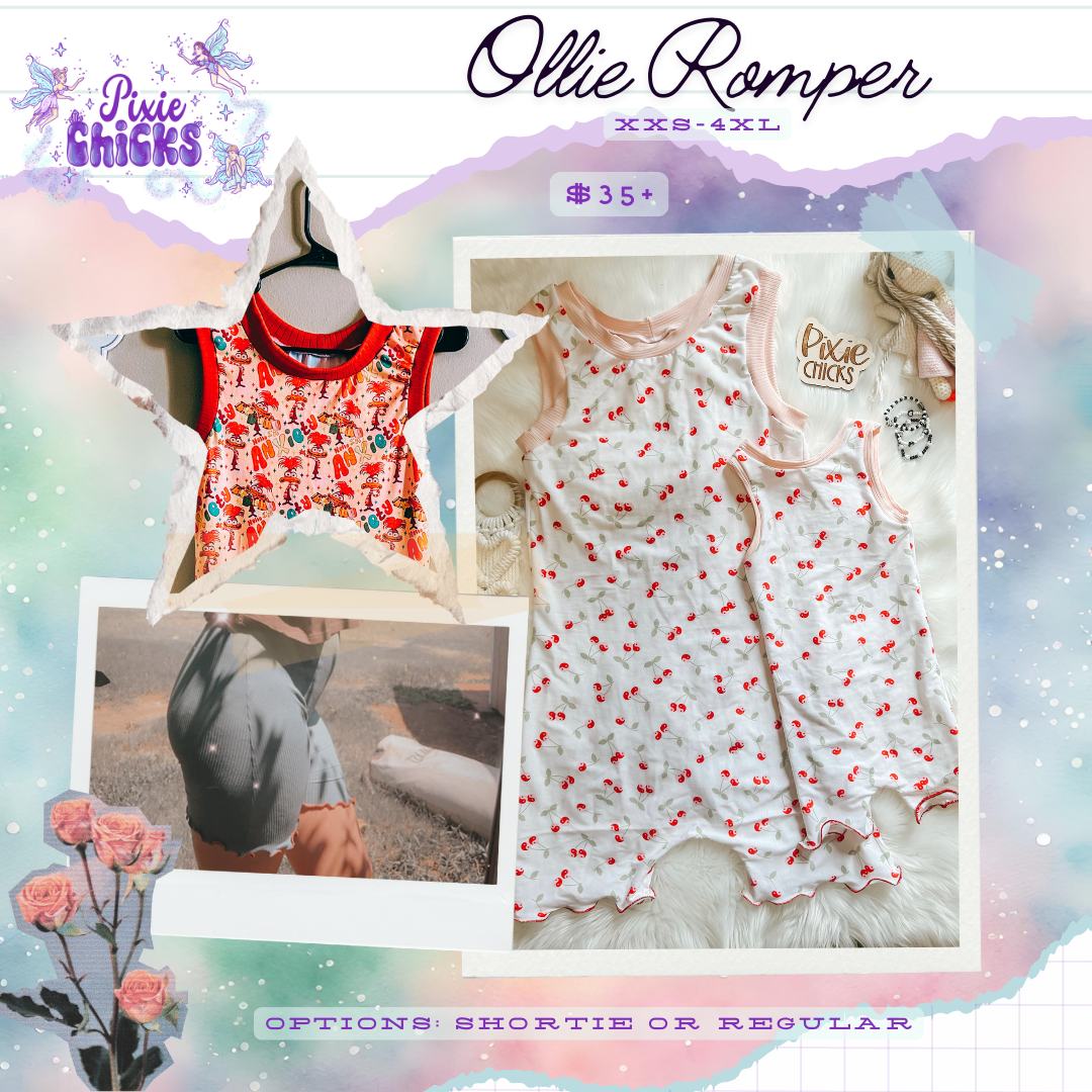 Adult/Teen - Rompers - Ollie Romper