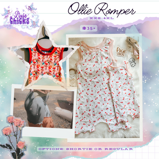 Adult/Teen - Rompers - Ollie Romper