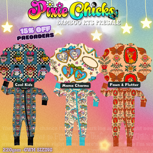 NEW Bamboo Preorder - ALL KIDS Styles