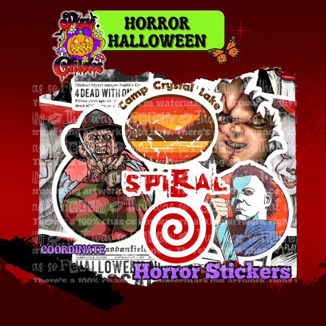 Horror Stickers - PREORDER