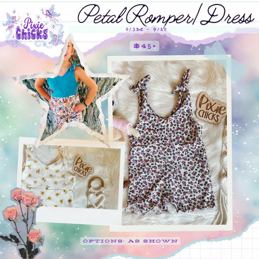 Petal Romper/Dress