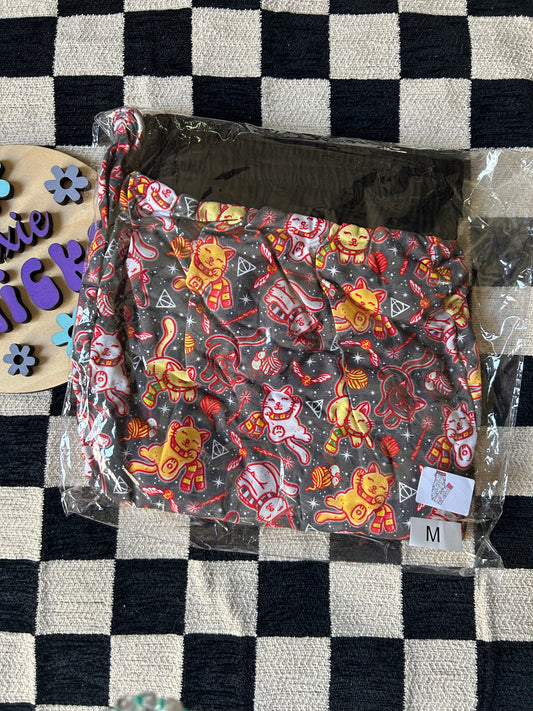 HP Kitties - Lounge Pants - Medium Adult - Pixie Bamboo