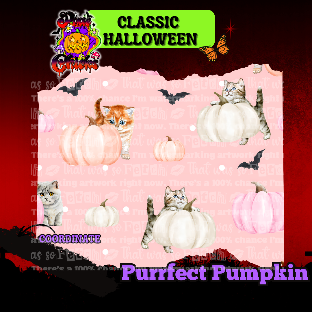 Purrfect Pumpkin - PREORDER