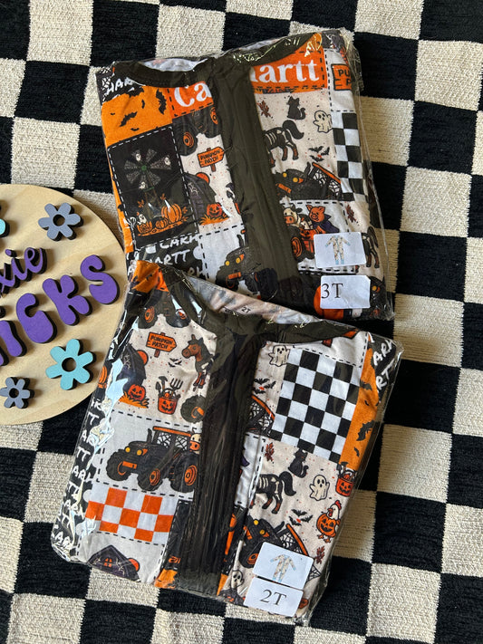 Carhartt Halloween  - 2T + 3T - Zippie - Unbranded Bamboo