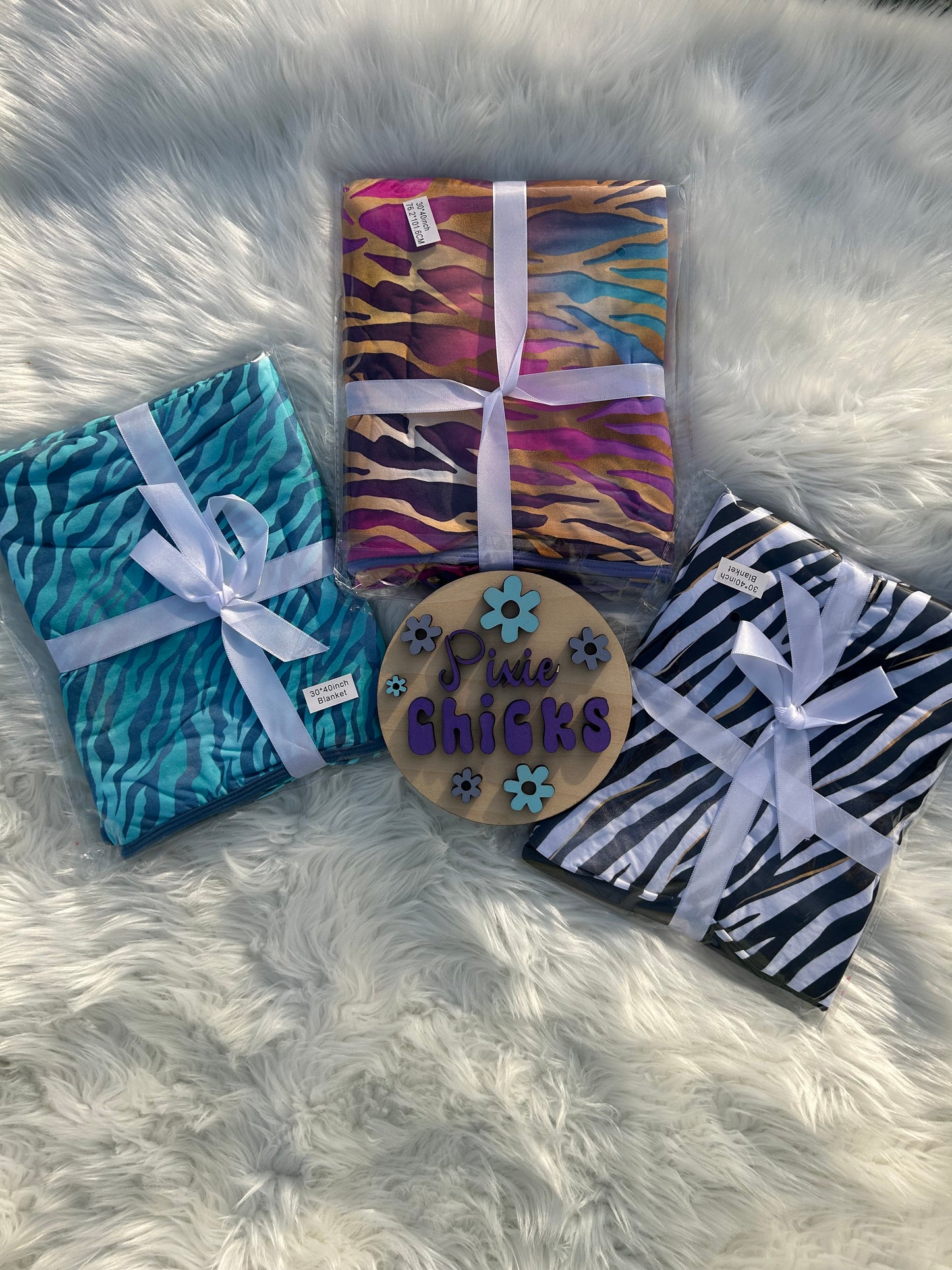 RTS LGK Bamboo Blanket - Zebra