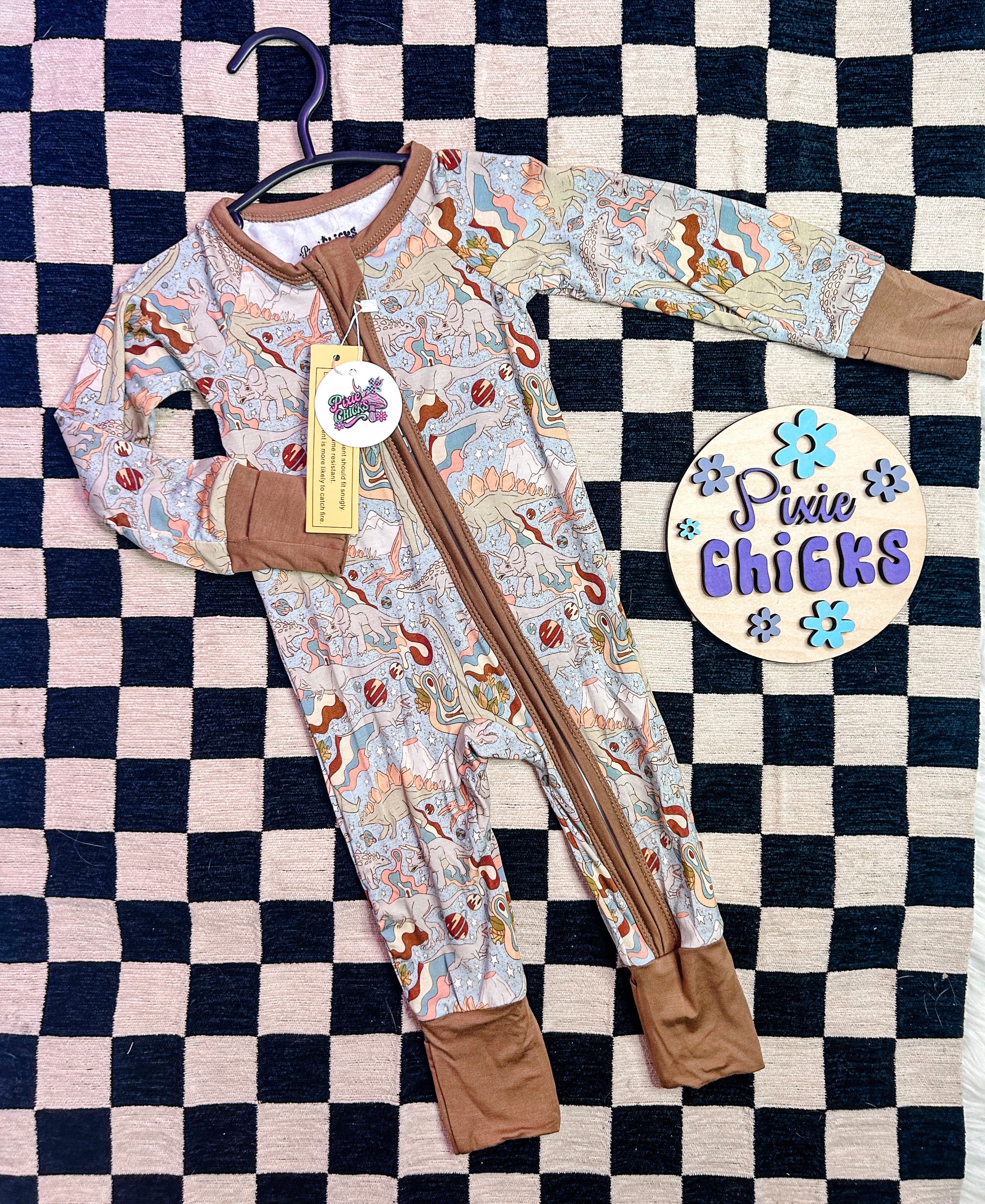 child_punisuke Cosmic Dinos Bamboo Zippy - RTS – Pixie Chicks