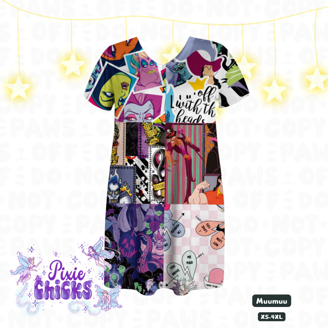 PREORDER "Villains Collection" Muumuu