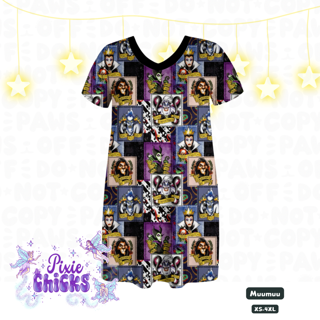 PREORDER "Villains Collection" Muumuu