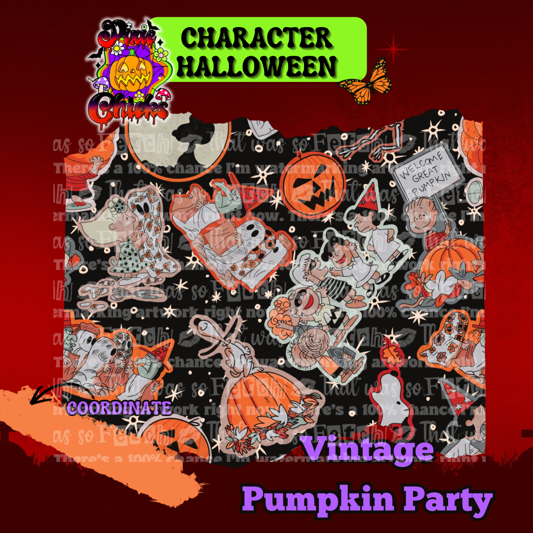 Vintage Pumpkin Party - PREORDER