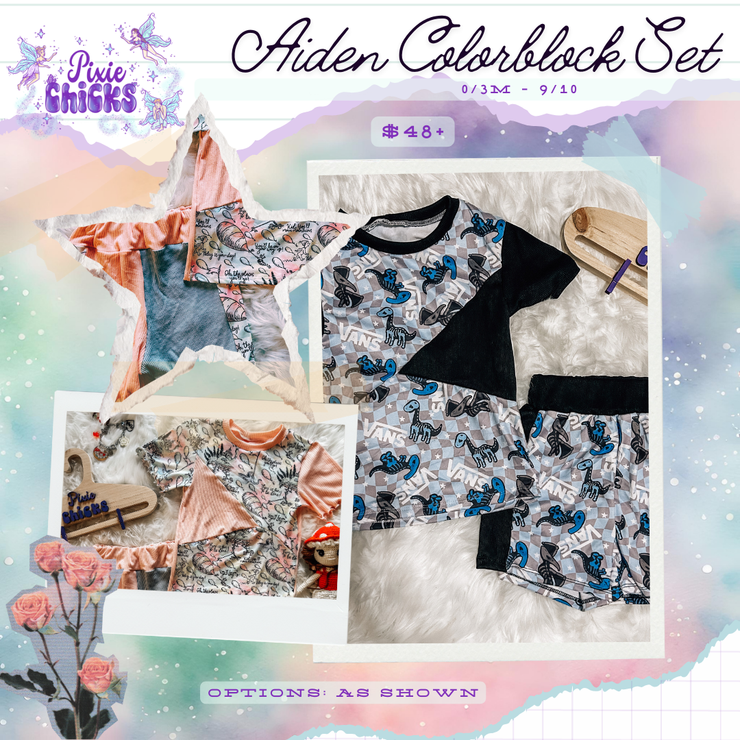 Aiden Colorblock Set